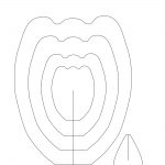 Diy Giant Spring Flowers Tutorial With Free Printable Templates   Free Printable Paper Flower Templates