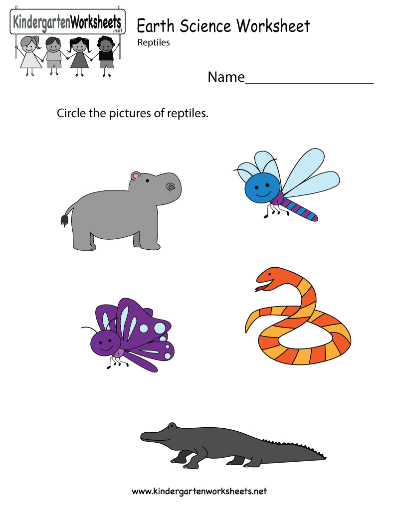 Earth Science Worksheet - Free Kindergarten Learning Worksheet For Kids - Free Printable Worksheets For Kids Science