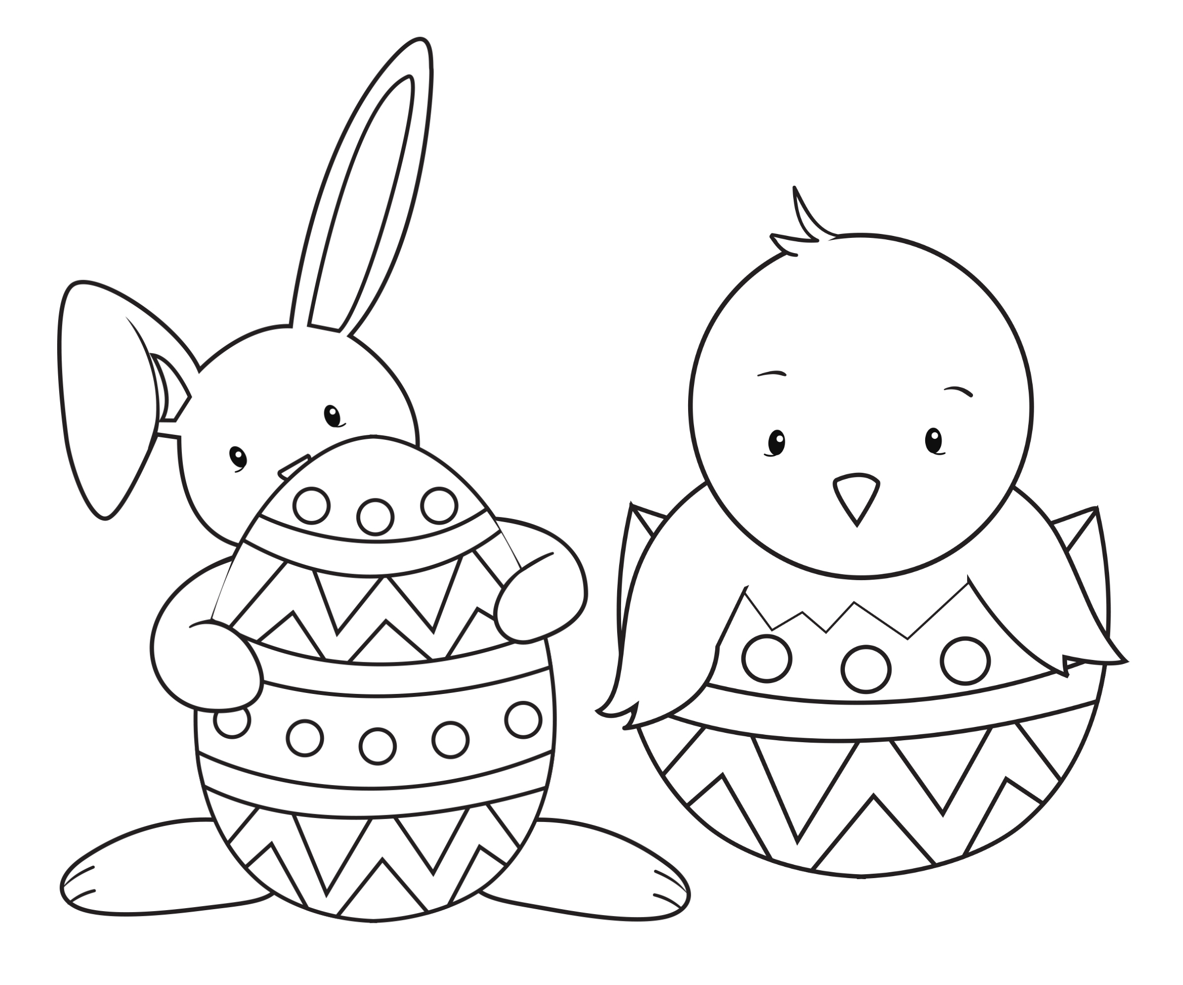 Easter Coloring Pages For Kids - Crazy Little Projects - Easter Color Pages Free Printable