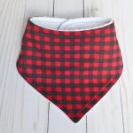 Easy Bandana Bib Pattern & Tutorial – Mary Martha Mama   Free Printable Baby Bandana Bib Pattern