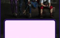 Editable Descendants Invitation Card | Coolest Invitation Templates - Free Printable Descendants Invitations