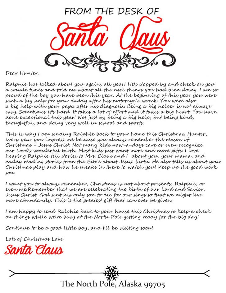Elf Arrival Letter For Elf On The Shelf - Honeysuckle Footprints - Free ...