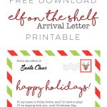 Elf On The Shelf   Arrival Letter Free Download • Ali Brugman Blog   Free Printable Elf On Shelf Arrival Letter