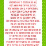 Elf On The Shelf Story   Free Printable Poem   Lil' Luna   Free Printable Elf On The Shelf Story