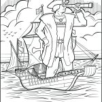Engage Younger Kids With Columbus Day With Printable Coloring Pages   Free Printable Christopher Columbus Coloring Pages