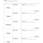 Englishlinx | Lesson Plan Template   Free Printable Blank Lesson Plan Pages