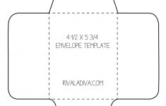 Free Printable Envelope Size 10 Template