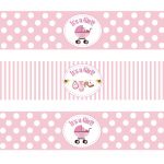 Etsyprintable Baby Shower Girl Theme Water Bottle   Free Printable Baby Shower Labels For Bottled Water