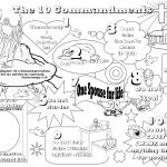Exquisite Free Printable Ten Commandments Coloring Pages Do Not   Free Printable Ten Commandments Coloring Pages