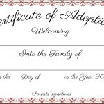 Fake Adoption Papers. Petition For Adoption Of Adultstepparent   Fake Adoption Certificate Free Printable
