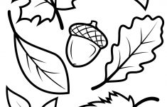 Acorn Template Free Printable