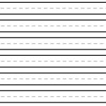 Fall Lined Writing Paper,a4 Landscape Lined Paper Template | A4   Free Printable Kindergarten Lined Paper Template