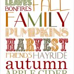 Fall Subway Art (Free Printable)   How To Nest For Less™   Free Printable Subway Art Template