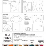 Felt Finger Puppets Pattern.pdf   Google Drive | Diy Toys | Pyssel   Free Printable Finger Puppet Templates