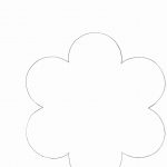 Five Petal Flower Template   Rehau.hauteboxx.co   5 Petal Flower Template Free Printable