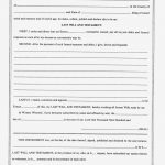 Five Top Risks Of Free Last Will And | Form Information   Free Printable Last Will And Testament Blank Forms