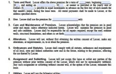 Free Printable Florida Residential Lease Agreement