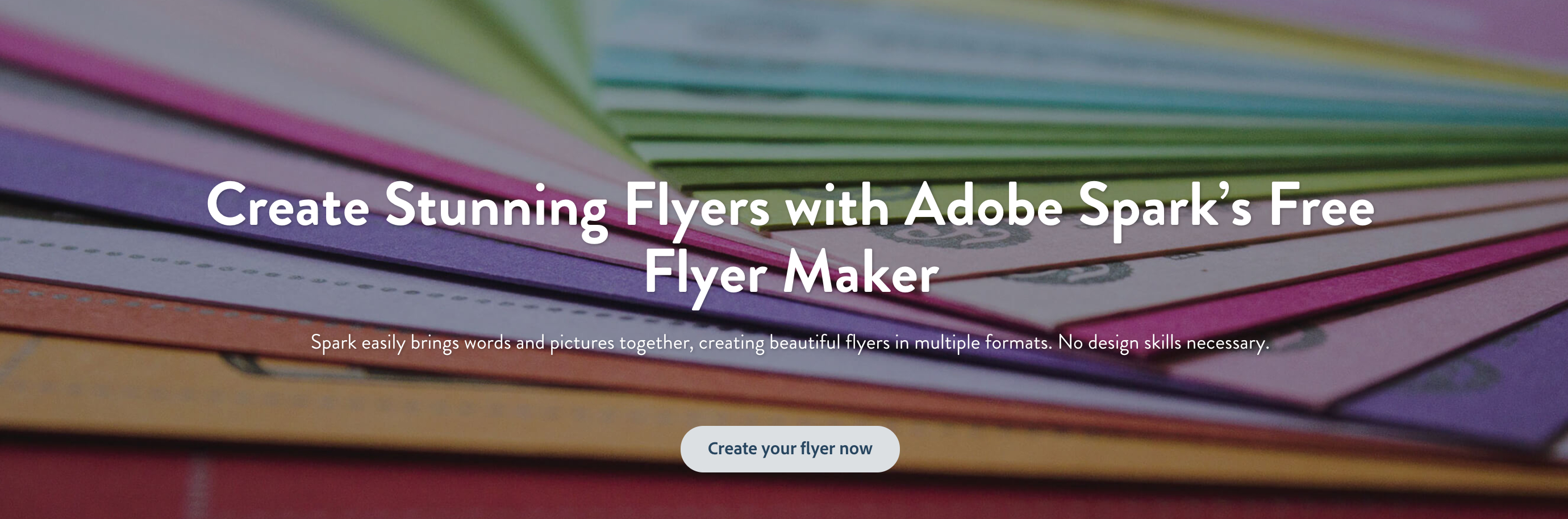 Flyer Maker: Create Beautiful Flyers For Free | Adobe Spark - Free Printable Flyer Maker Online