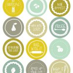 Fontaholic: Freebie Friday: Mason Jar Tops | Jars & Labels & Design   Free Printable Jar Label Templates