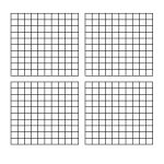 Four Blank Hundred Charts   Free Printable Hundreds Chart