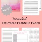Free 2015 2016 Homeschool Lesson Planner   Homeschool Lesson Planner Free Printable