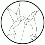 Free Bird Patterns For Stained Glass   Free Printable Stained Glass Patterns