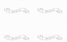 free bullet journal printables customize online for any planner size free printable journal templates 2 Free Bullet Journal Printables | Customize Online For Any Planner Size - Free Printable Journal Templates