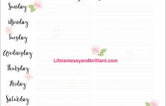 free bullet journal weekly spread printables free printable journal pages Free Bullet Journal Weekly Spread Printables - Free Printable Journal Pages