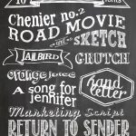 Free Chalkboard Fonts And Free Printable | Chalk And Chalk Marker   Free Printable Fonts