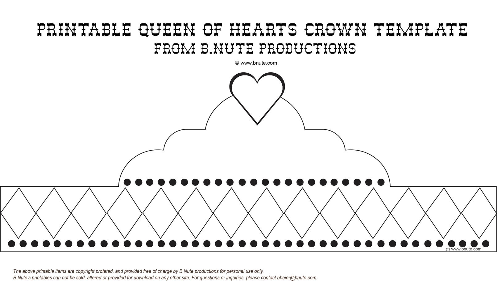 Free Crown Template, Download Free Clip Art, Free Clip Art On - Free Printable King Crown Template