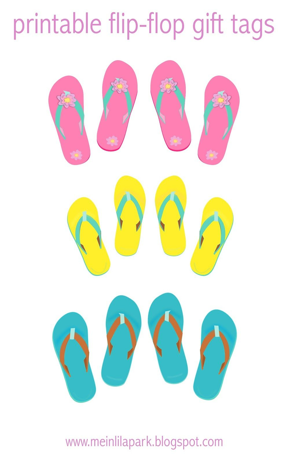 Free Printable Flip Flop Pattern Free Printable Flip Flop Pattern