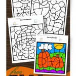 Free Fall Colornumber | K Math | Pinterest | Kindergarten   Free Printable Fall Math Worksheets
