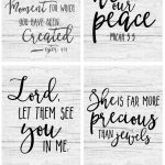 Free Farmhouse Scripture Printables   The Mountain View Cottage   Free Printable Scripture Verses
