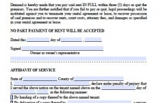 Free Florida Eviction Notice Template | 3 Day Notice To Pay Or Quit - Free Printable 3 Day Eviction Notice