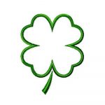 Free Four Leaf Clover Outline, Download Free Clip Art, Free Clip Art   Four Leaf Clover Template Printable Free