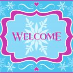 Free Frozen Party Printables From Printabelle | Catch My Party   Free Printable Welcome Cards