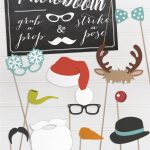 Free Fun Printable Christmas Props | Wedding Stationery From   Free Printable Christmas Props