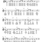 Free Lead Sheet – O Christmas Tree In 2019 | Free Sheet Music   Free Printable Christmas Music Sheets Piano