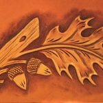 Free Leather Tracing Patterns | Tandy Leather Factory   Custom   Free Printable Oak Leaf Patterns