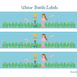 Free Mermaid Birthday Party Printables From Printabelle | Catch My Party   Free Printable Little Mermaid Water Bottle Labels