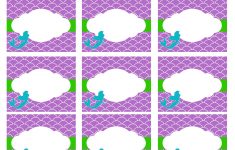 Mermaid Party Invitations Printable Free