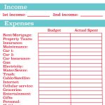 Free Mileage Expense Report Template Budget Spreadsheet Excel Online   Free Online Printable Budget Worksheet