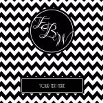 Free Monogram Binder Cover   Free Printable Monogram Binder Covers