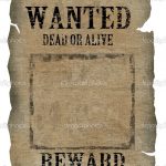 Free Old Western Wanted Posters | Vintage Wanted Poster | Stock   Wanted Poster Printable Free