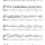 Free Piano Sheet Music: Bad Things   Machine Gun Kelly, Camila   Bad Day Piano Sheet Music Free Printable