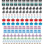 Free Planner Printable Chores Stickers | Plan On It | Pinterest   Chore Stickers Free Printable