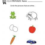 Free Preschool Color Recognition Worksheet   Color Recognition Worksheets Free Printable