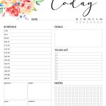 Free Printable 2018 Planner 50 Plus Printable Pages   The Cottage Market   Free Printable Planner Pages