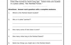 Free Printable 7Th Grade Reading Comprehension Worksheets Grade 3 - Free Printable English Comprehension Worksheets For Grade 4
