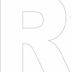 Free Printable Alphabet Template Upper Case   Free Printable 12 Inch Letter Stencils